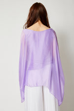 Italian Silk Soft Flowing Top - Jacqueline B Clothing