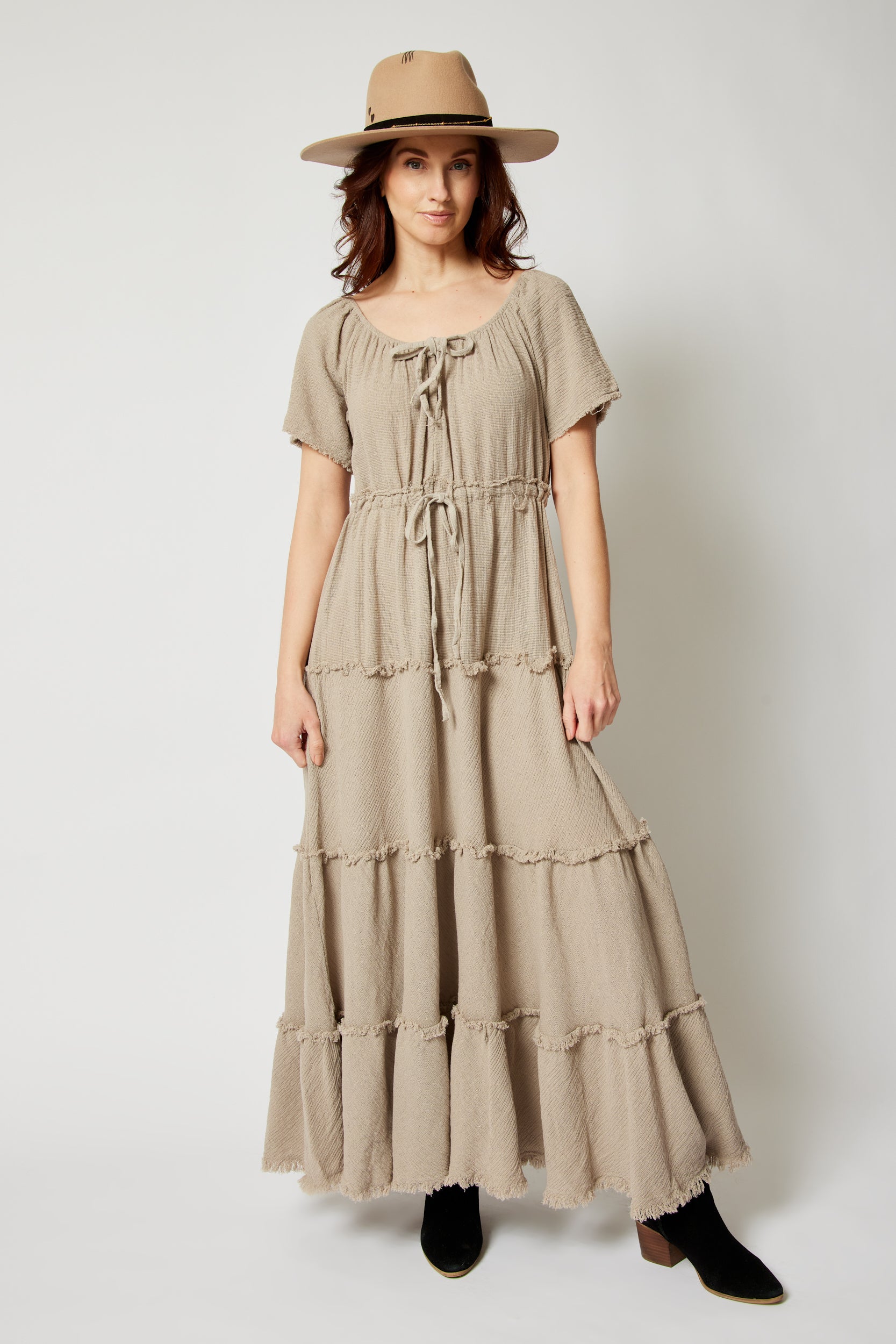 Cotton Layered Dress