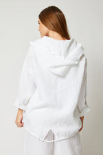 Linen Drawstring Jacket