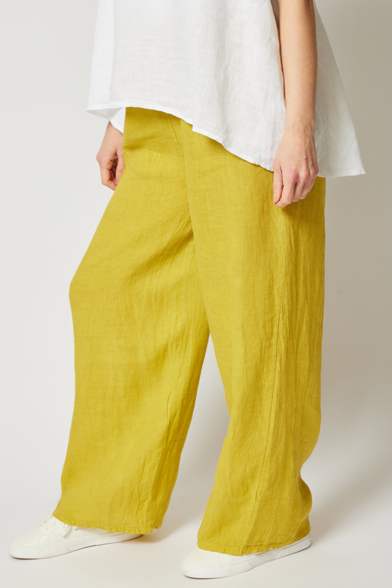 Linen Wide Leg Pants