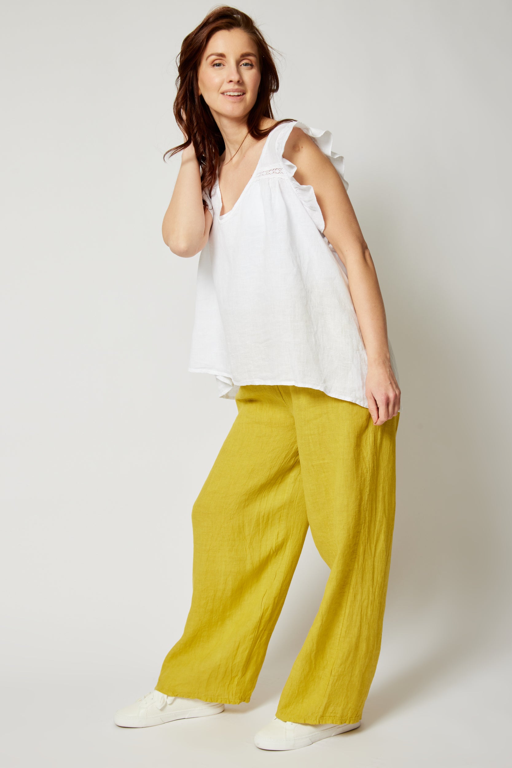 linen Palazo Pants