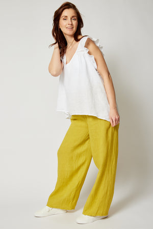 Linen Wide Leg Pants