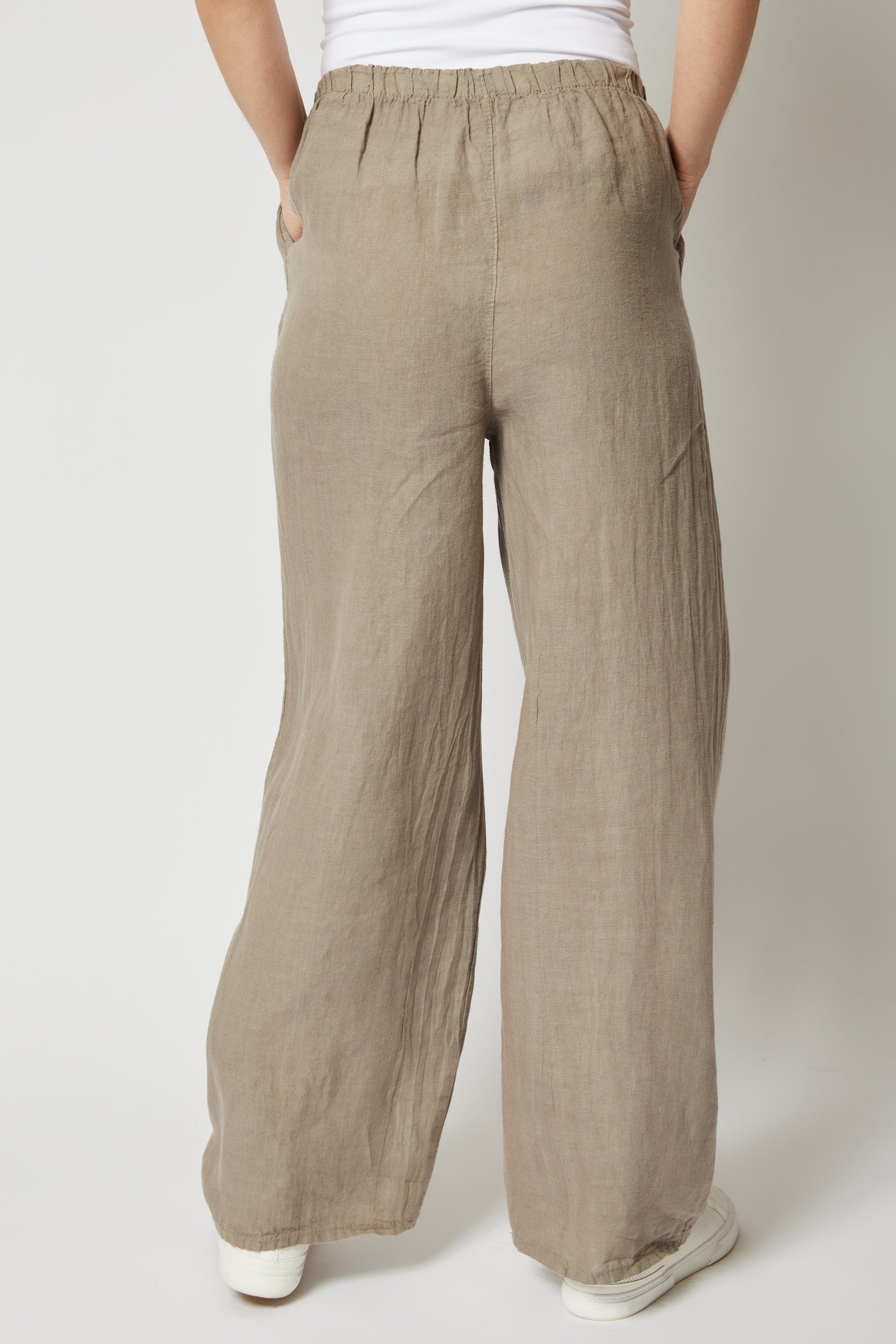 Linen Wide Leg Pants