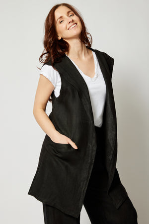 Linen Vest