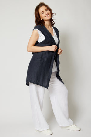 Linen Vest