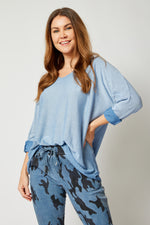 Ombre Long Sleeve Top (Three Colors) - Jacqueline B Clothing