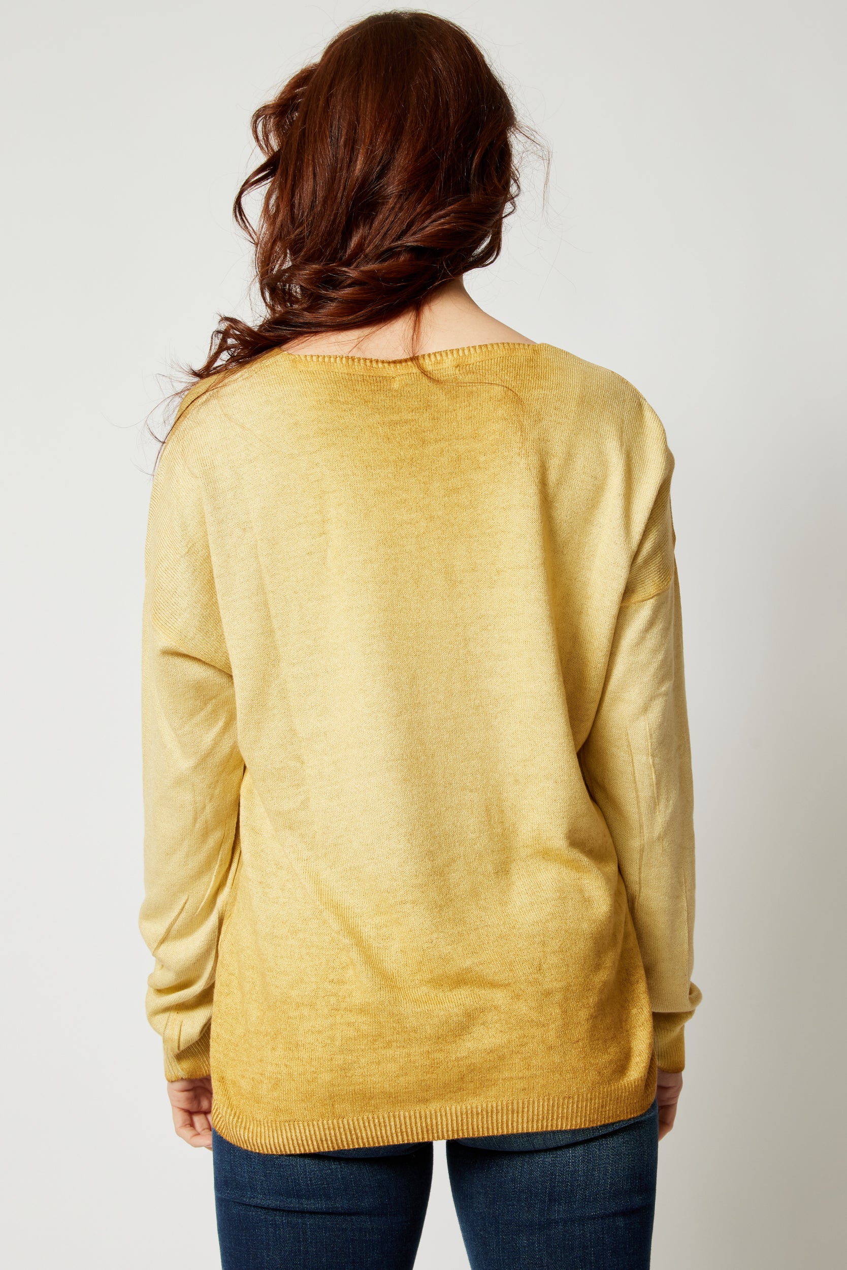 Shinny Front Sweater (Eight Colors) - Jacqueline B Clothing