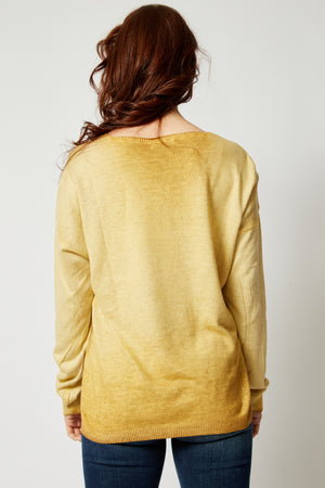 Shinny Front Sweater (Eight Colors) - Jacqueline B Clothing