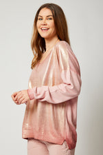 Shinny Front Sweater (Eight Colors) - Jacqueline B Clothing