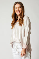 Shinny Front Sweater (Eight Colors) - Jacqueline B Clothing