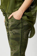 Soft Camo Pants w/ Mini Stars - Jacqueline B Clothing