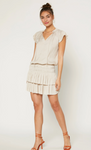 Cap Sleeve Flirtty Dress - Jacqueline B Clothing