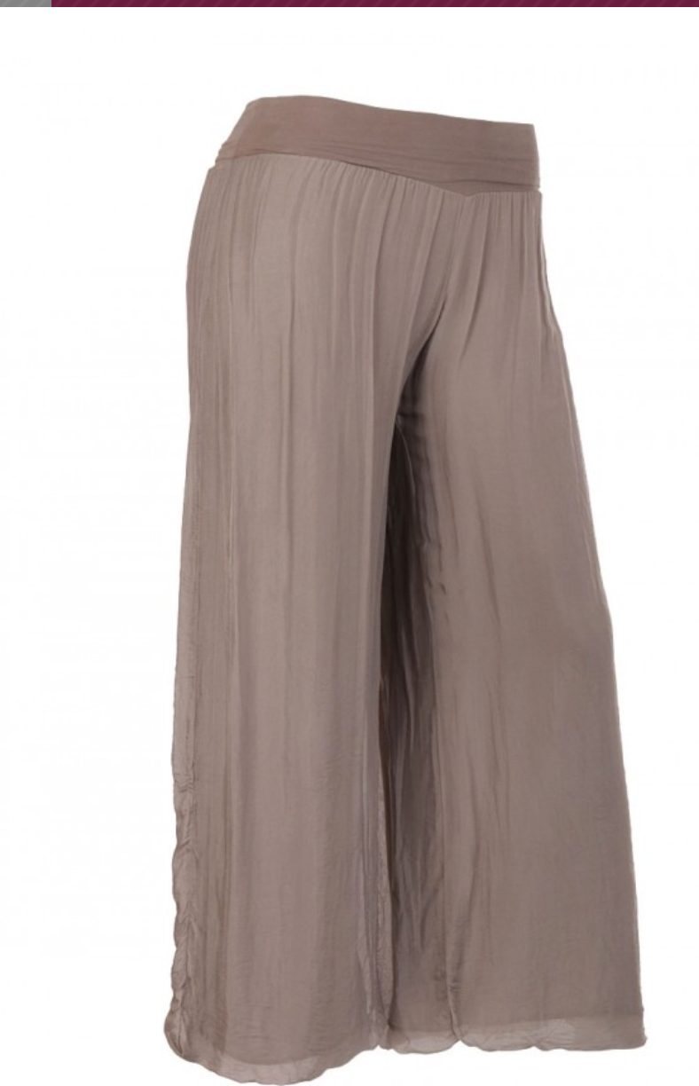 Italian Silk Pant - Jacqueline B Clothing