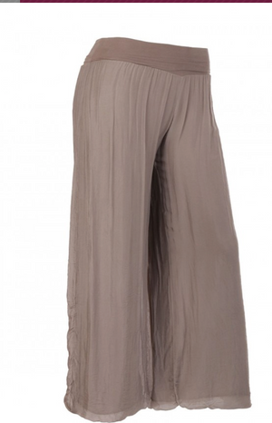 Italian Silk Pant - Jacqueline B Clothing